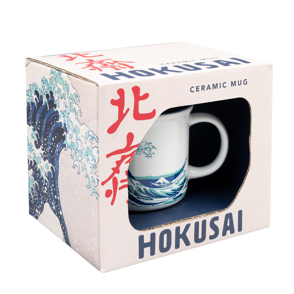 Nerdscape The Great Wave of Kanagawa - Figura da Collezione in Ceramica 350ml Nerdscape