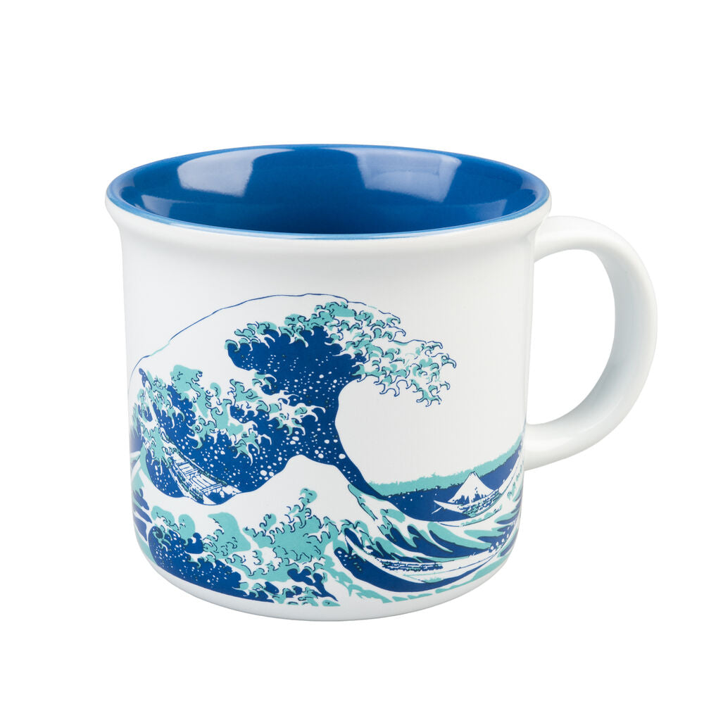 Nerdscape The Great Wave of Kanagawa - Figura da Collezione in Ceramica 350ml Nerdscape
