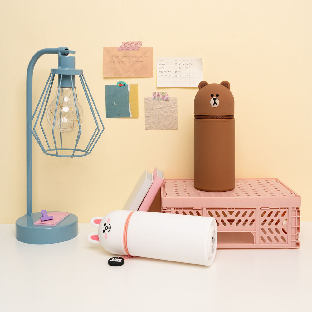 Line Friends Brown 3D pencil case