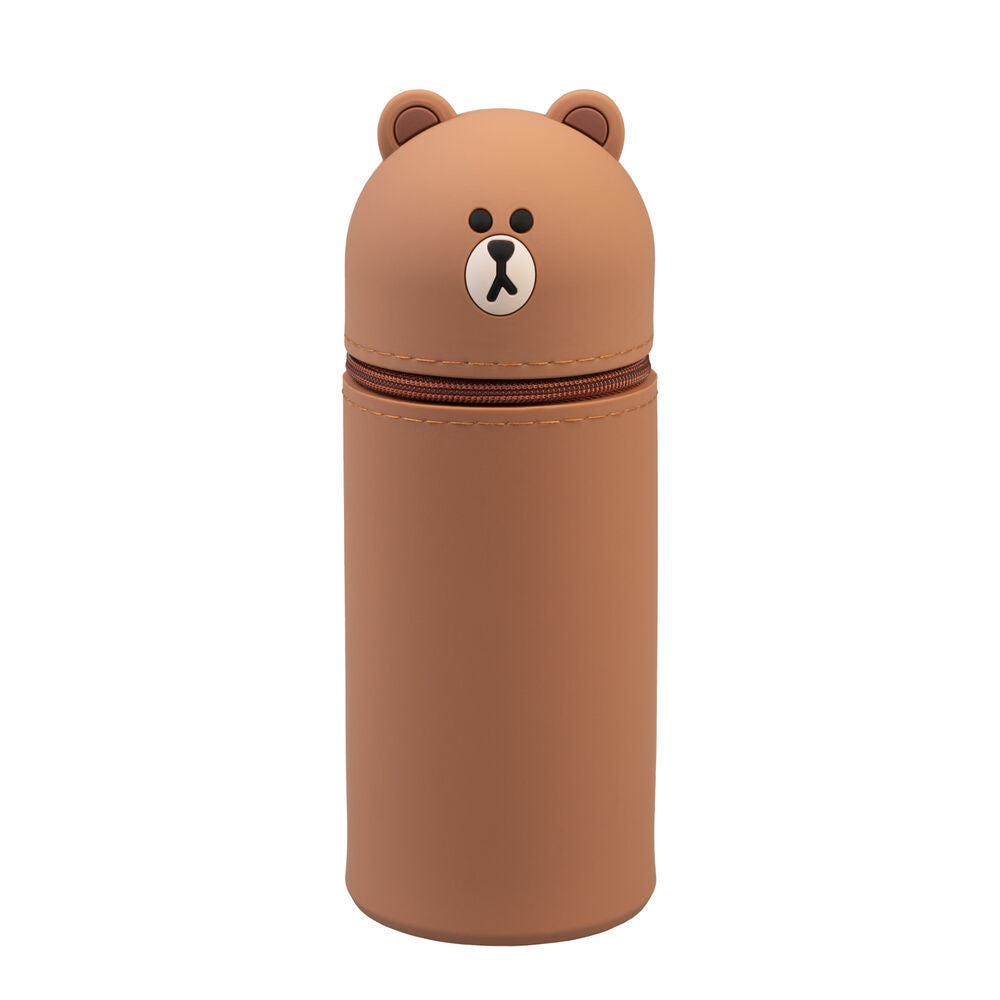Line Friends Brown 3D pencil case