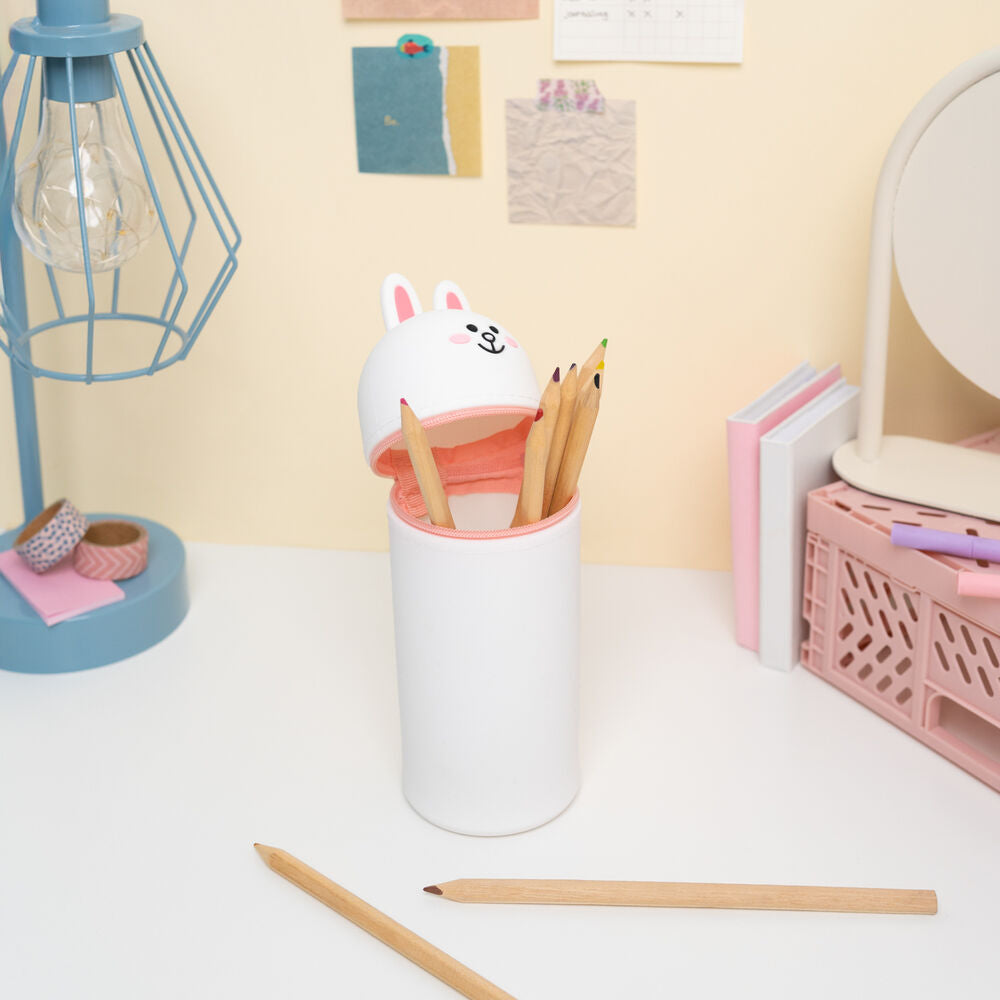 Line Friends Cony 3D pencil case