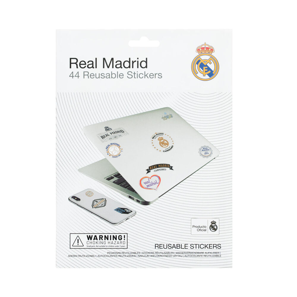Real Madrid Reusable stickers Nerdscape