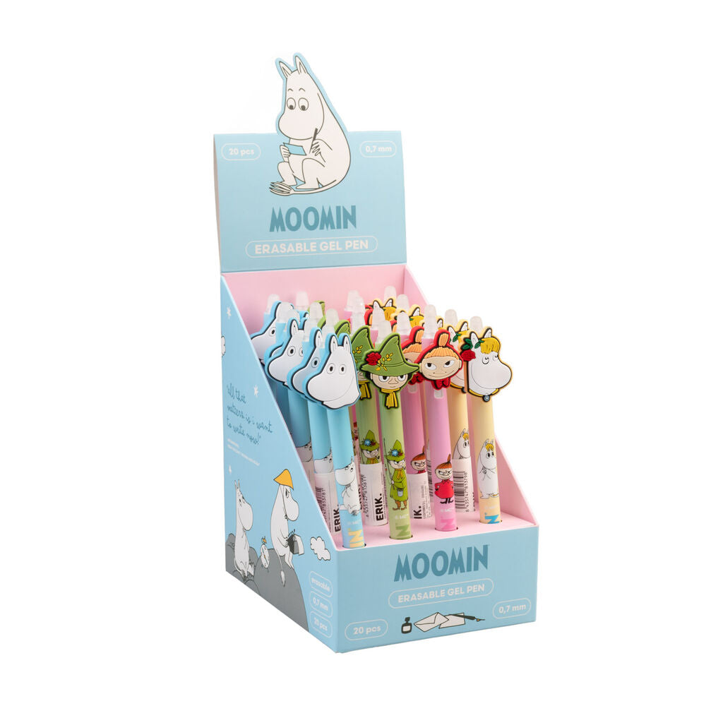 Moomin assorted Erasable gel pen Nerdscape