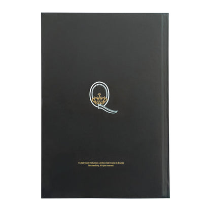 Queen Premium Notebook A5 – Eleganza Nerd con Copertina Opaca, Segnalibro e Tasche Interna Nerdscape