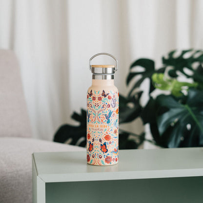 Frida Kahlo Long Live Life Stainless steel bottle 500ml Nerdscape