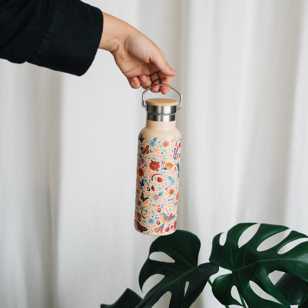 Frida Kahlo Long Live Life Stainless steel bottle 500ml Nerdscape