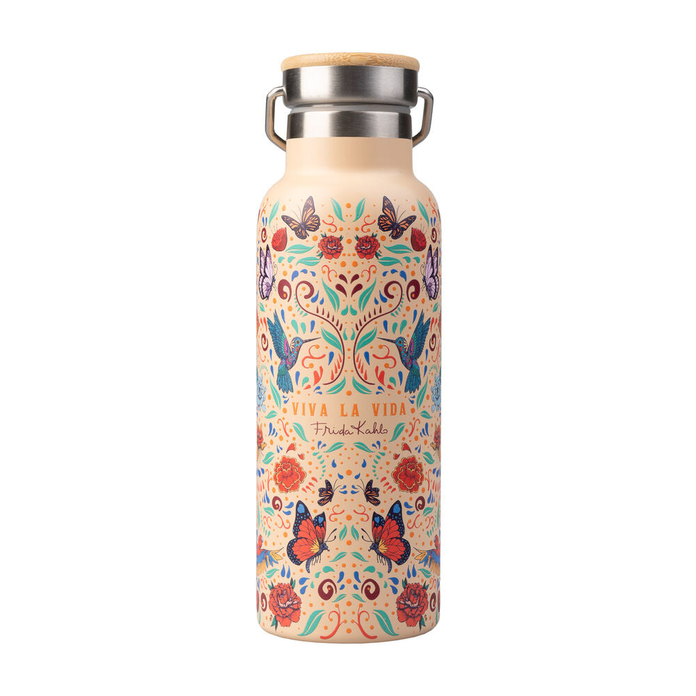 Frida Kahlo Long Live Life Stainless steel bottle 500ml Nerdscape