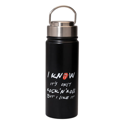 The Rolling Stones Bottiglia Acciaio Inox 500ml con Tappo Ermetico - Nerdscape Nerdscape