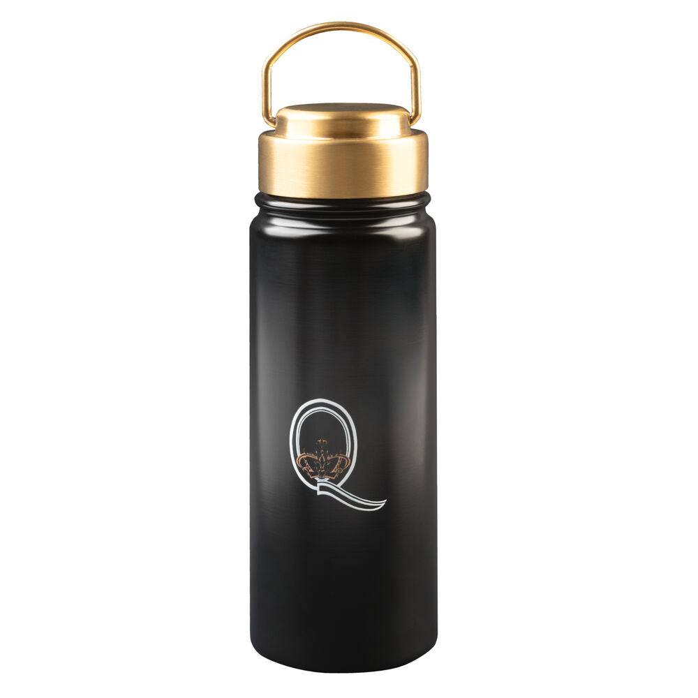 Queen Bottiglia Acciaio Inox 500ml con Tappo Ermetico e Manico - Nerdscape Nerdscape
