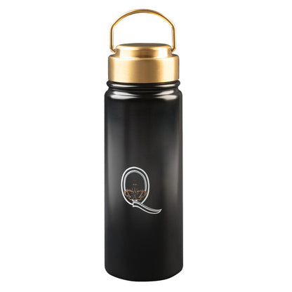 Queen Bottiglia Acciaio Inox 500ml con Tappo Ermetico e Manico - Nerdscape Nerdscape
