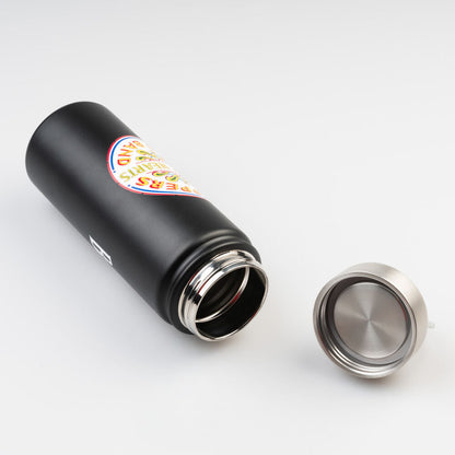 The Beatles Bottiglia Acciaio Inox 500ml con Tappo Ermetico e Maniglia - Nerdscape Nerdscape