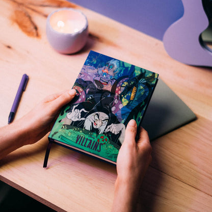 Disney Villains Notebook A5 Lenticolare 3D Hardcover - Colleziona la Magia Nerdscape Nerdscape