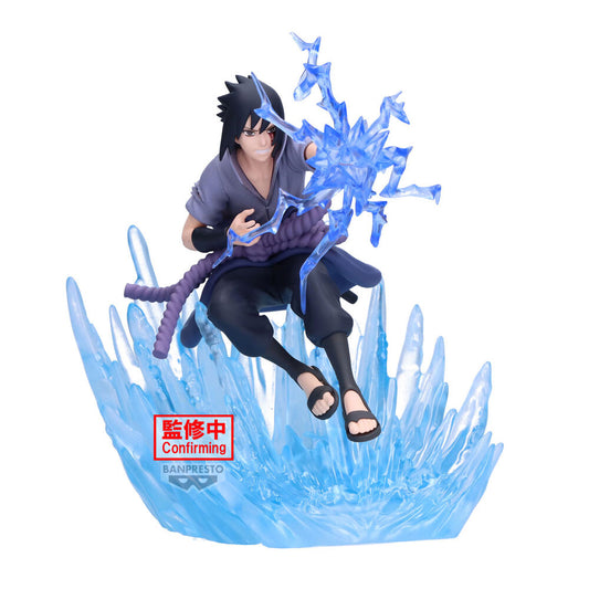 Nerdscape Naruto Shippuden Sasuke Uchiha Combination Battle Figura da Collezione