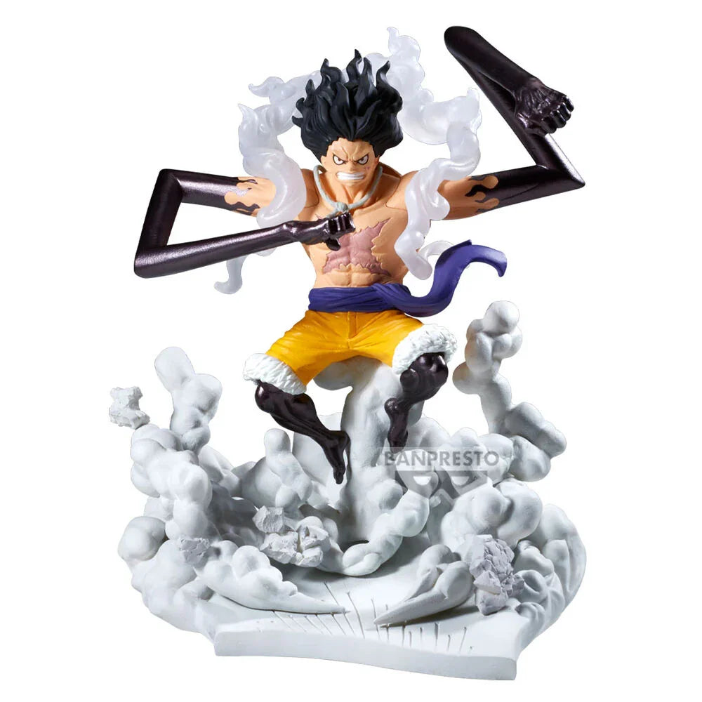 One Piece Monkey D Luffy Gear 4 Senkokkei figure 15cm Nerdscape