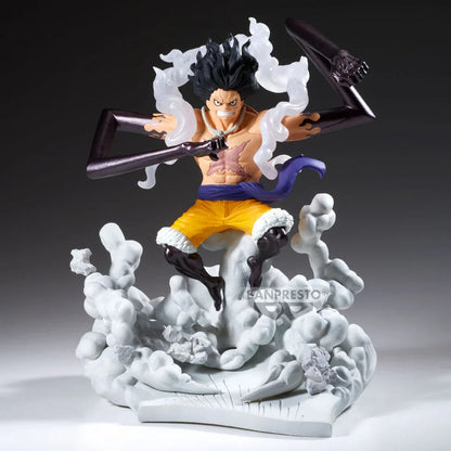 One Piece Monkey D Luffy Gear 4 Senkokkei figure 15cm Nerdscape