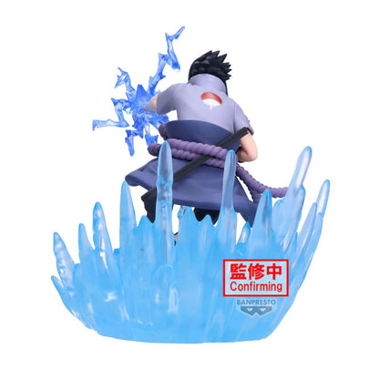 Nerdscape Naruto Shippuden Sasuke Uchiha Combination Battle Figura da Collezione Nerdscape
