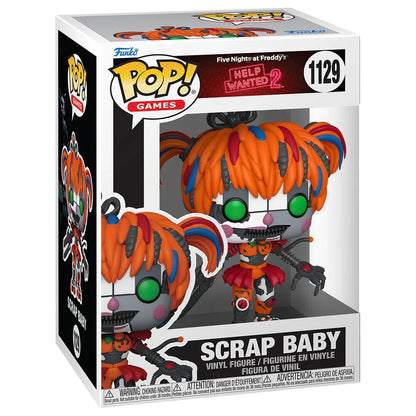 Funko Pop! Five Nights at Freddy's Help Wanted 2 Scrap Baby - Figura da Collezione Vinyl Nerdscape