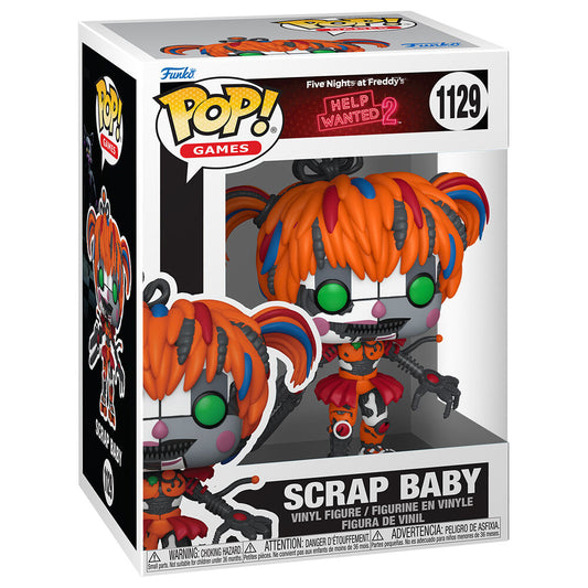 Funko Pop! Five Nights at Freddy's Help Wanted 2 Scrap Baby - Figura da Collezione Vinyl