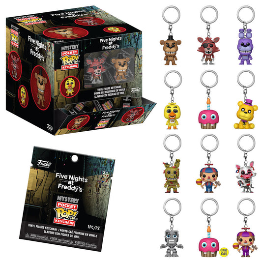 Porte-clés Pocket POP assortis Mystery Five Nights at Freddy's