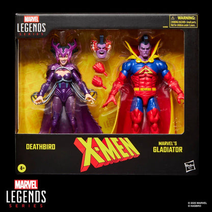 Marvel Legends Series Deathbird & Gladiator X-Men - Figura da Collezione - Nerdscape Nerdscape