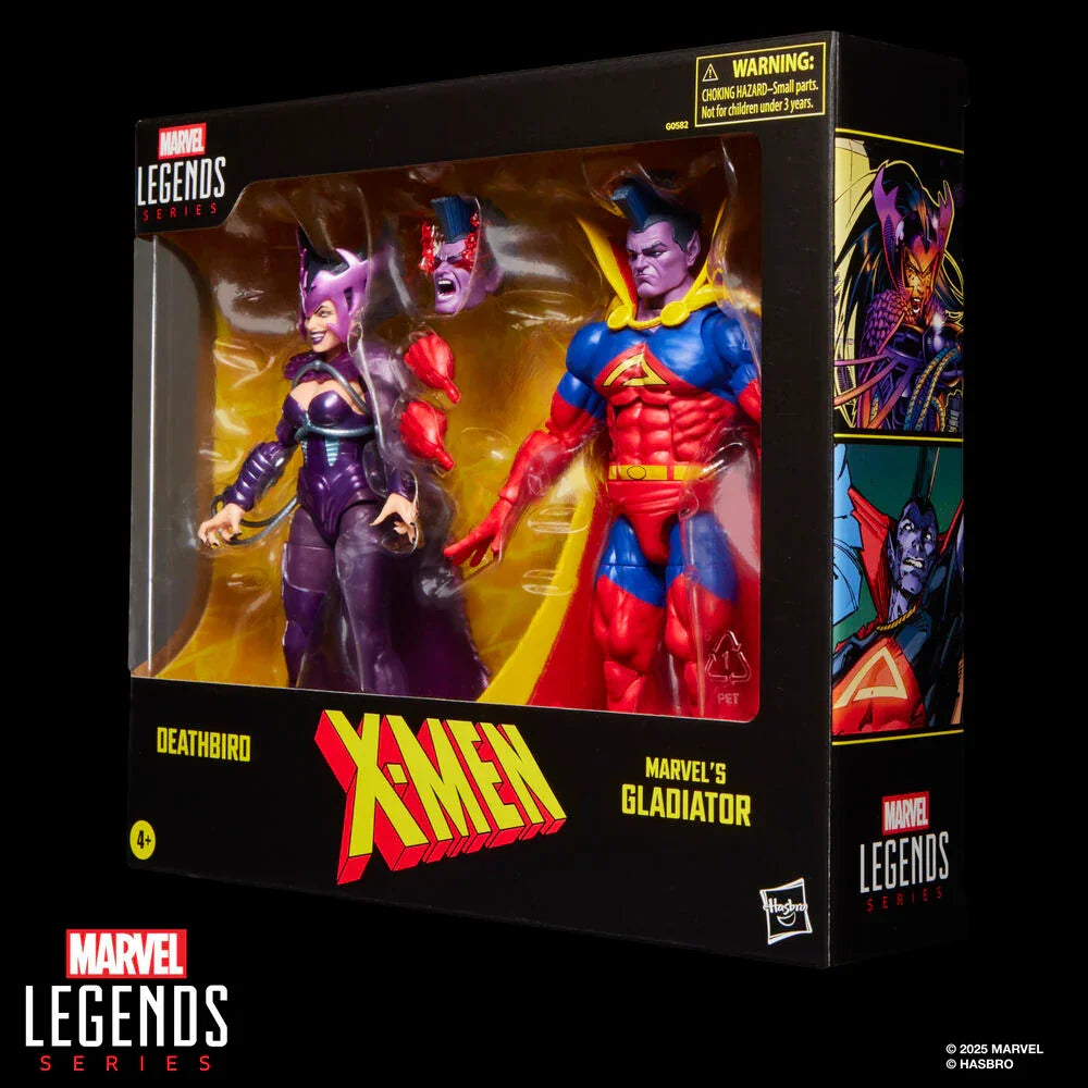 Marvel Legends Series Deathbird & Gladiator X-Men - Figura da Collezione - Nerdscape Nerdscape