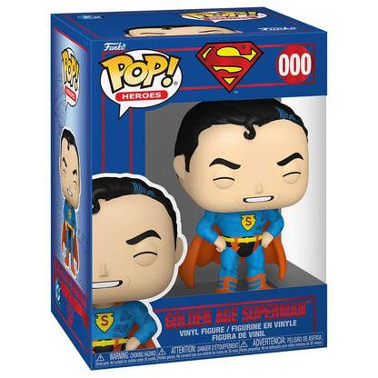Funko Pop! DC Comics Superman Golden Age - Figura da Collezione Vinyl Nerdscape
