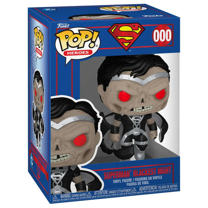 Funko Pop! DC Comics Superman Blackest Night - Figura da Collezione Vinyl Nerdscape