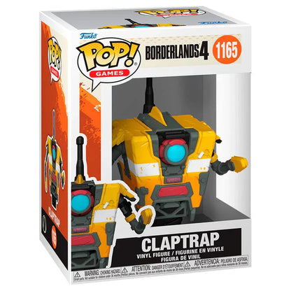 Funko Pop! Borderlands Claptrap - Figura da Collezione Vinyl Nerdscape