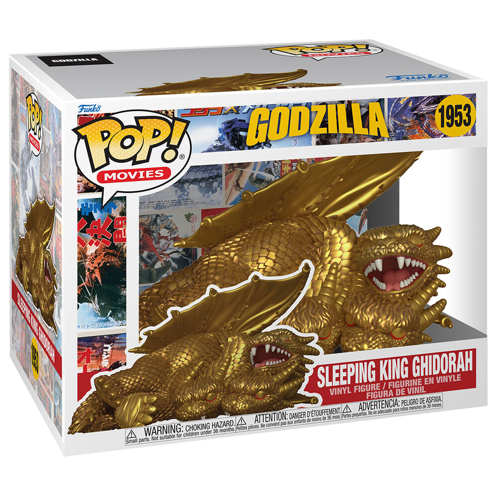 Funko Pop! Super Godzilla Sleeping King Ghidorah - Figura da Collezione Vinyl Nerdscape