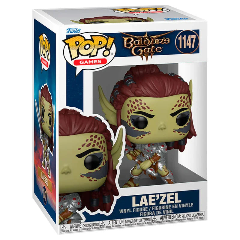 Funko Pop! Baldurs Gate Lae'zel - Figura da Collezione Vinyl Nerdscape