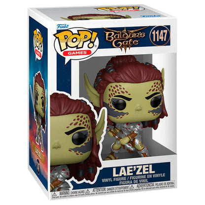 Funko Pop! Baldurs Gate Lae'zel - Figura da Collezione Vinyl Nerdscape