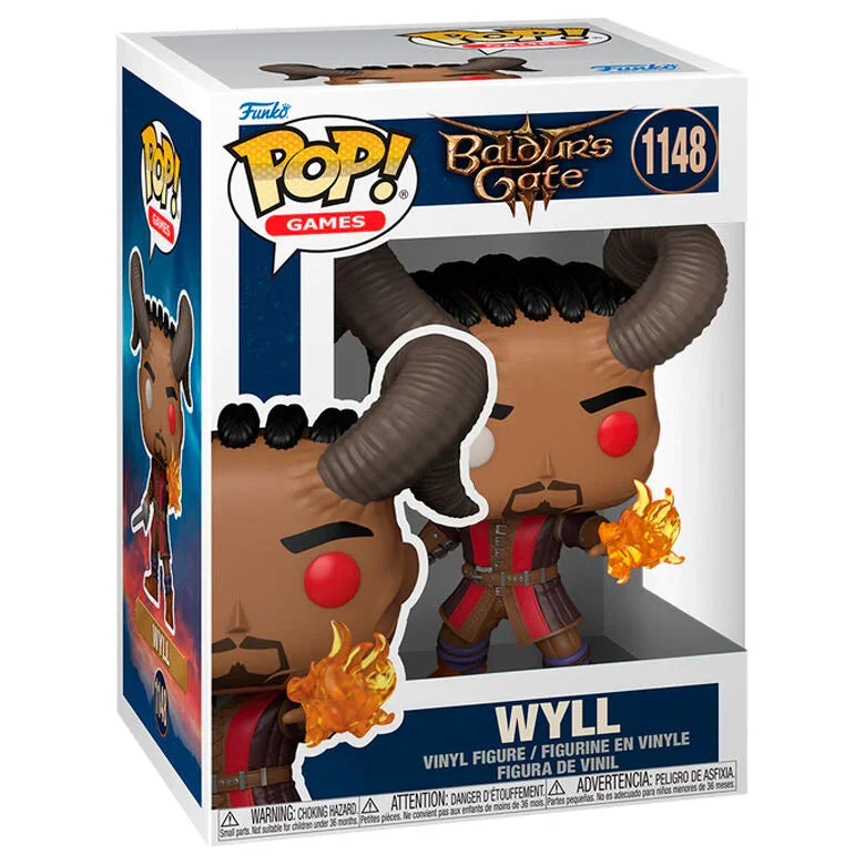 Funko Pop! Baldur's Gate Wyll - Figura da Collezione Vinyl Nerdscape