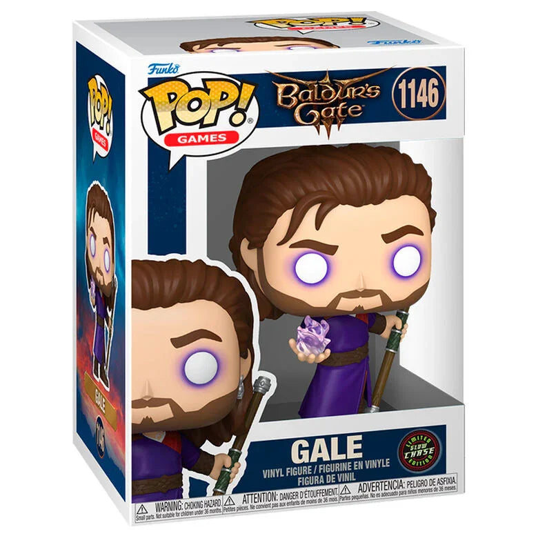 Funko Pop! Baldurs Gate Gale 5 + 1 Chase - Figura da Collezione Vinyl Nerdscape