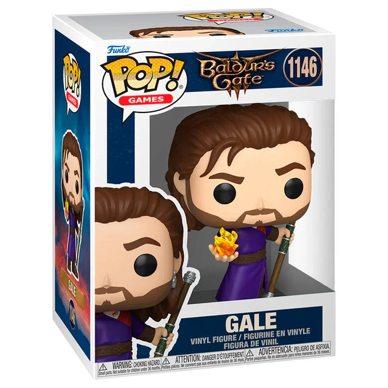 Funko Pop! Baldurs Gate Gale 5 + 1 Chase - Figura da Collezione Vinyl Nerdscape