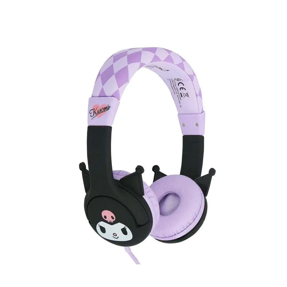 Cuffie viola Kuromi kawaii con orecchie da gatto, accessorio nerd Nerdscape