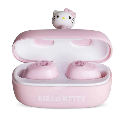 Auricolari wireless rosa Hello Kitty in custodia, accessorio gadget nerd Nerdscape