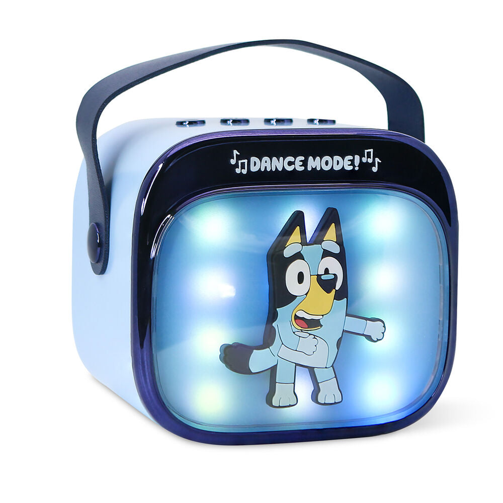Bluey LED Karaoke Speaker and Microphone Nerdscape