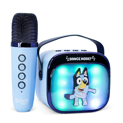 Bluey LED Karaoke Speaker and Microphone Nerdscape