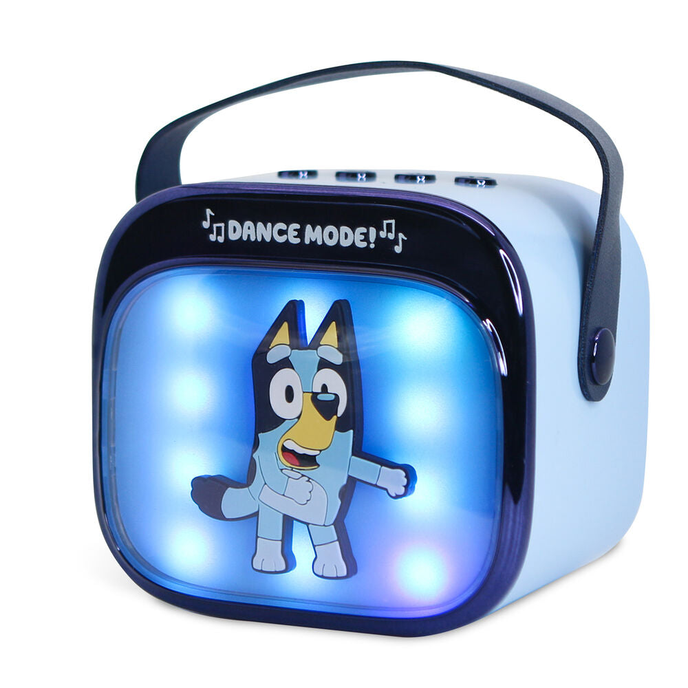 Bluey LED Karaoke Speaker and Microphone Nerdscape