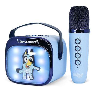 Bluey LED Karaoke Speaker and Microphone Nerdscape