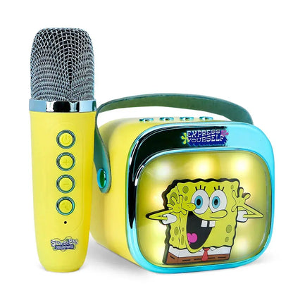 SpongeBob LED Karaoke Speaker and Microphone Nerdscape