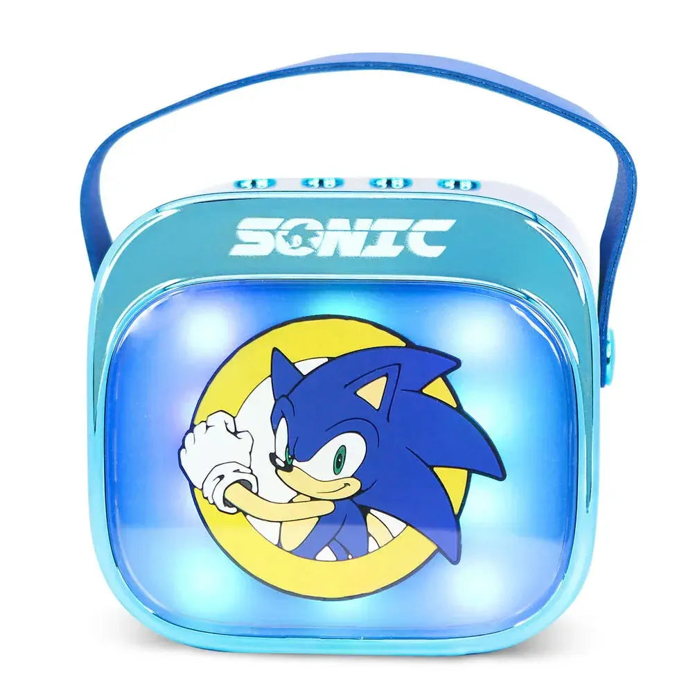 Sonic The Hedgehog LED Karaoke Speaker and Microphone Nerdscape