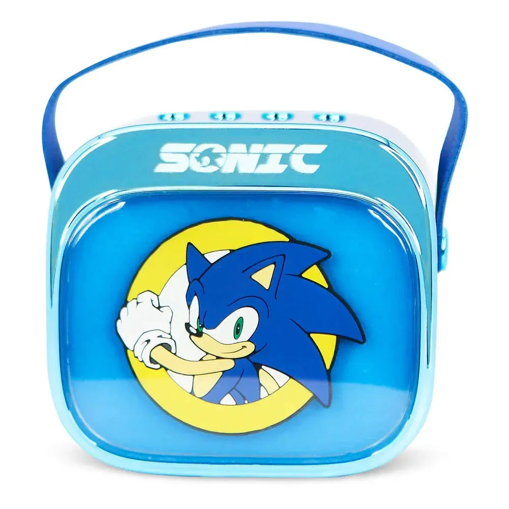 Sonic The Hedgehog LED Karaoke Speaker and Microphone Nerdscape