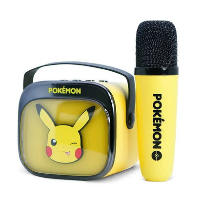 Pokemon Pikachu LED Karaoke Speaker and Microphone Nerdscape