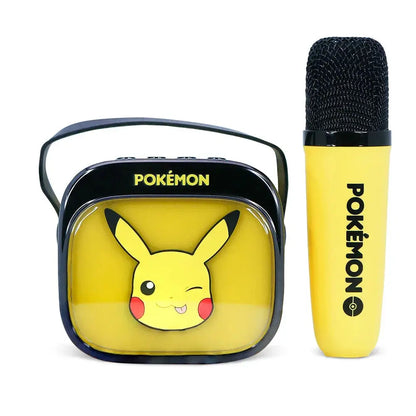 Pokemon Pikachu LED Karaoke Speaker and Microphone Nerdscape