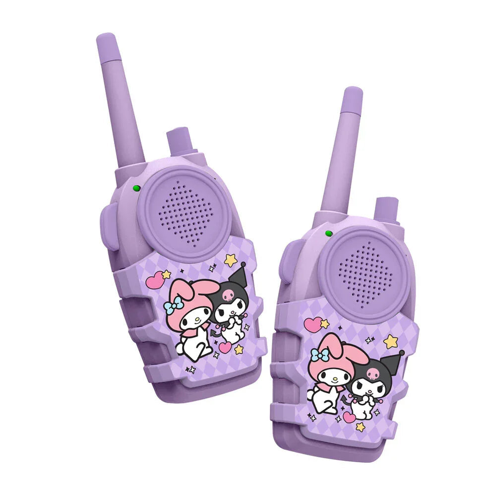 Hello Kitty Kuromi Set Walkie Talkie Nerdscape