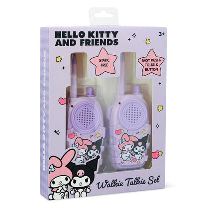 Hello Kitty Kuromi Set Walkie Talkie Nerdscape