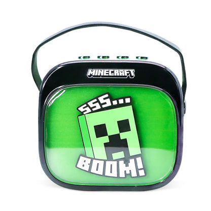 Minecraft LED Karaoke Speaker and Microphone Nerdscape