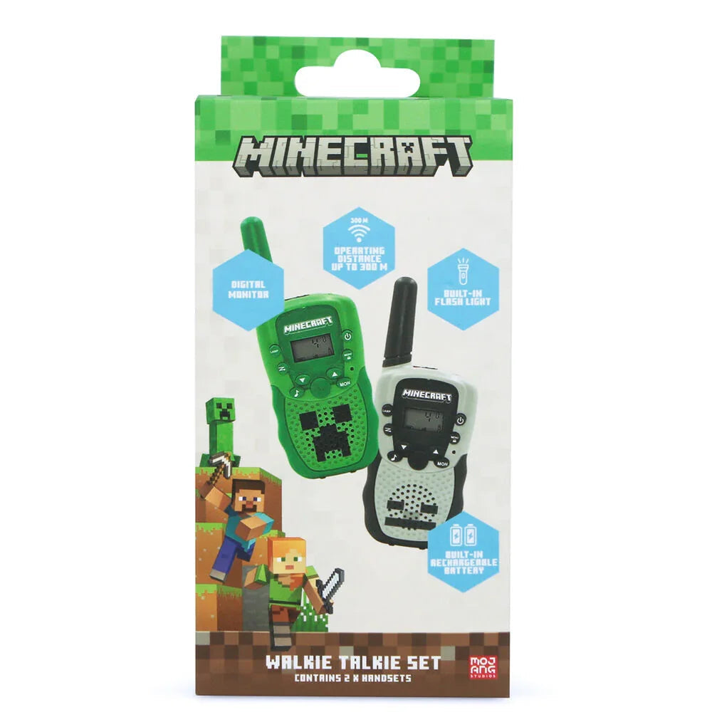 Minecraft Set Walkie Talkie Nerdscape