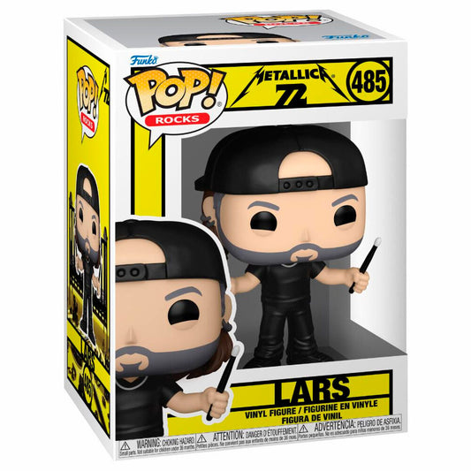 Funko Pop! Metallica Lars 72 - Figura da Collezione Vinyl
